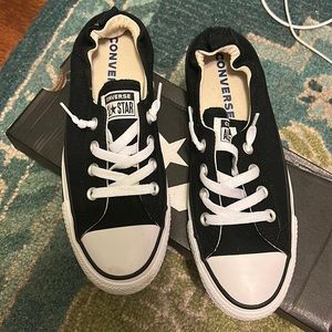 Brand New Black Converse